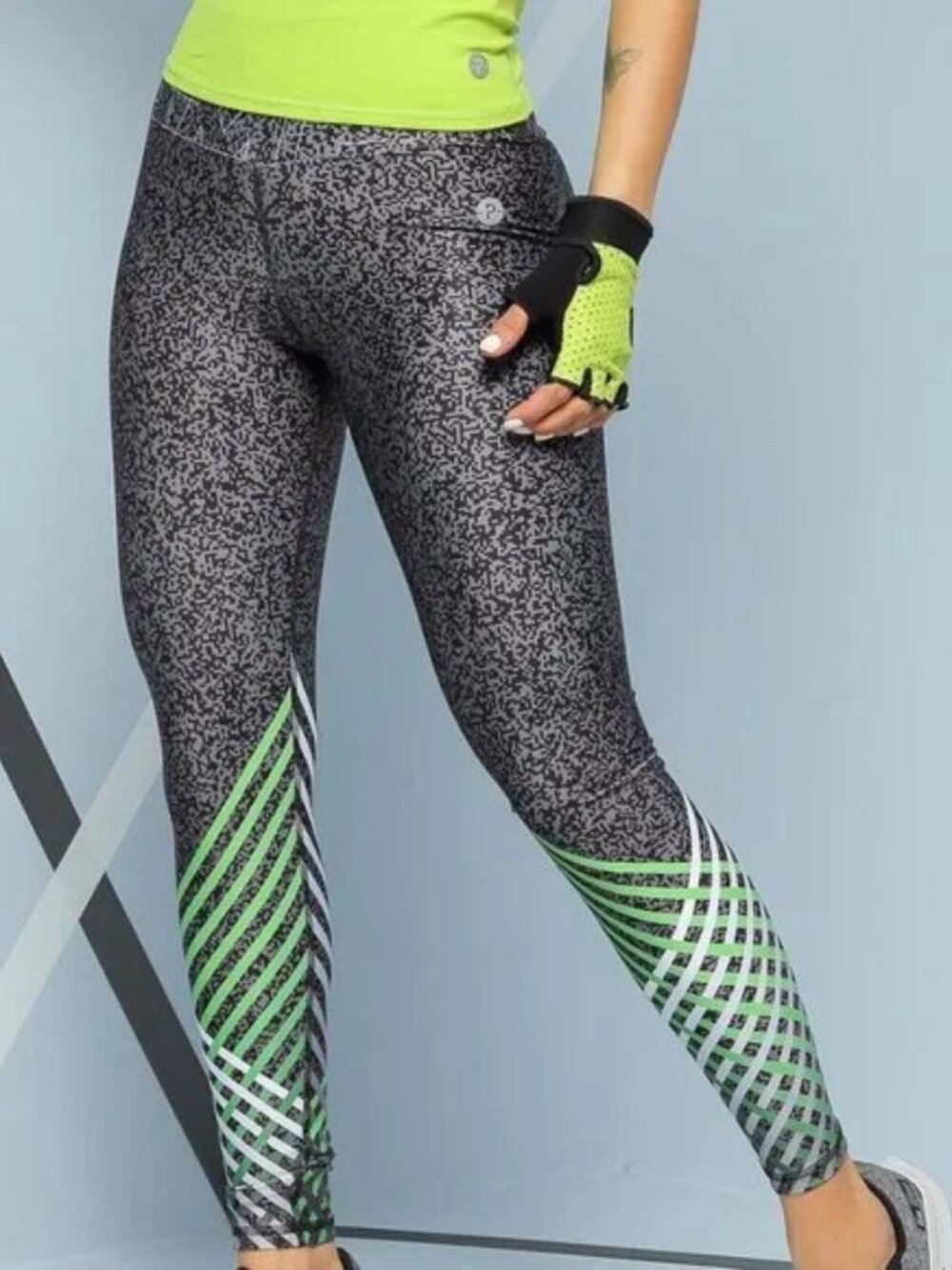 NWT PROTOKOLO Corine Printed Leggings, size M/L